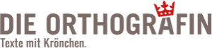 Logo - Die Orthogräfin